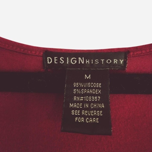 Design History maxi dress with V neck empire waist detail berry fuchsia size M - Picture 5 of 5